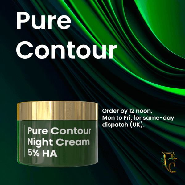 Green Cloth Image Night Cream Pure Contour 5% HA Night Cream 50 ml