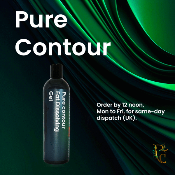 Pure Contour Fat Dissolving Gel_500 gREE BACKGROUND Pure Contour Fat Dissolving Gel 500 ml