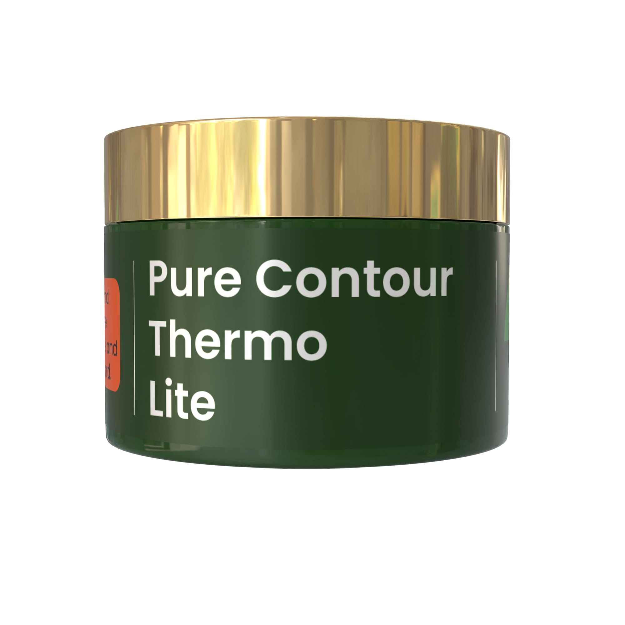 Pure Contour Thermo Lite Warming Body Wrap Cream 50 ml wrapped belly image