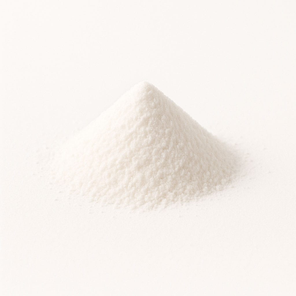 Close-up of Niacinamide on white background, Purecontour.